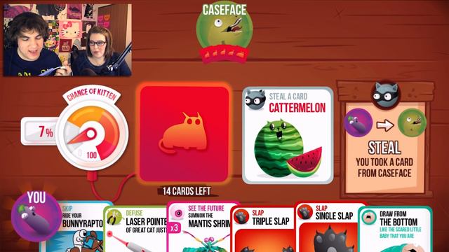 Exploding Kittens MULTIPLAYER APP!! смотреть онлайн