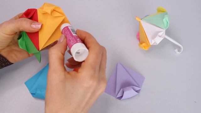 DIY Зонтик из бумаги своими руками. Поделки из бумаги смотреть онлайн