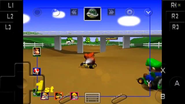 [Let's Play] Mario Kart 64 using RetroArch смотреть онлайн