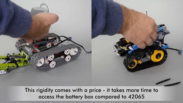 A boosted 42065 RC Tracked Racer? - LEGO Technic 42095 Remote-Controlled Stunt Racer review смотреть онлайн