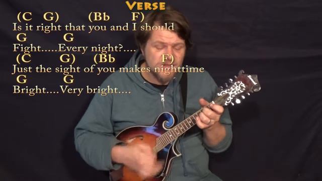 It's Only Love (The Beatles) Mandolin Cover Lesson with Chords/Lyrics смотреть онлайн