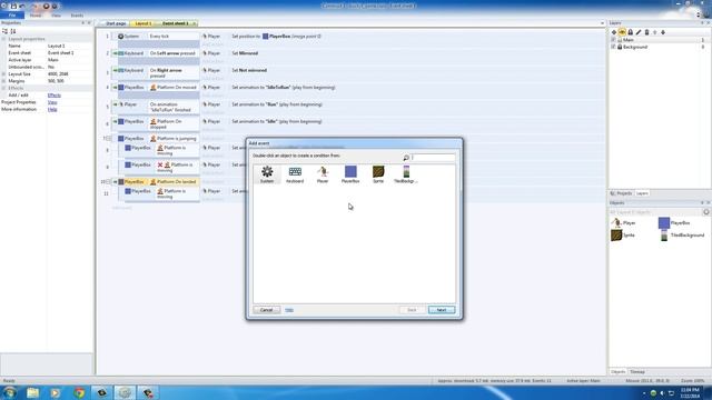 Platform Game Development w/ Construct 2 - 13 - Fixing the Landing Bug смотреть онлайн