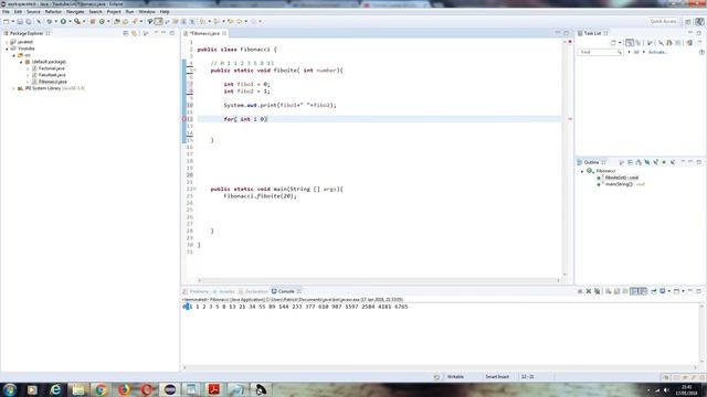 Fibonacci Folge/Zahlen in Java ermitteln (Iterativ) смотреть онлайн