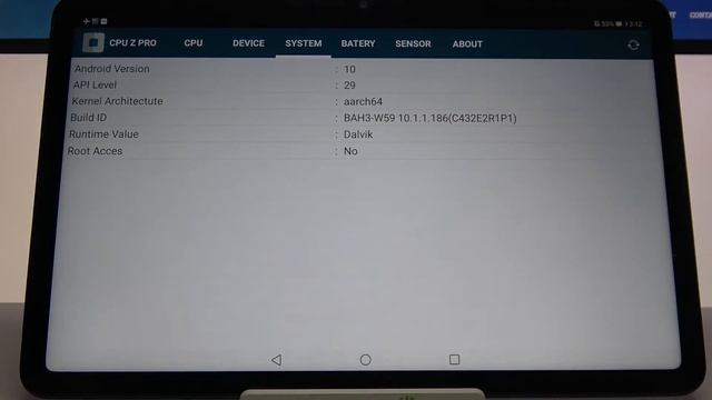 HAUWEI MatePad 10.4 All CPU-Z Pro Specification Review смотреть онлайн