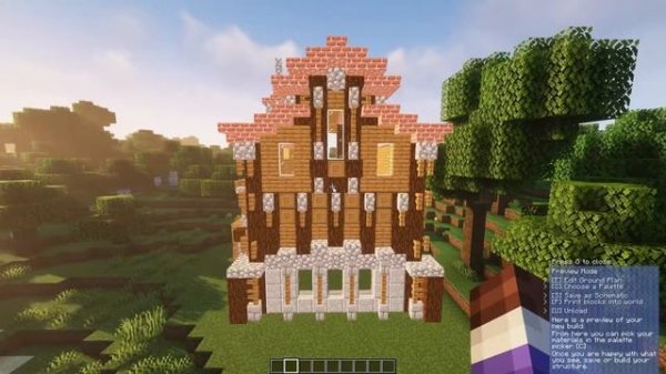 The Mighty Architect Mod changes building in Minecraft - Tutorial/Showcase