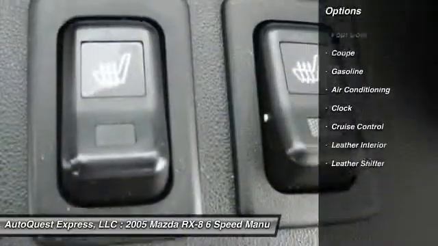 2005 Mazda RX-8 6 Speed Manual Saint Petersburg FL 33709 смотреть онлайн