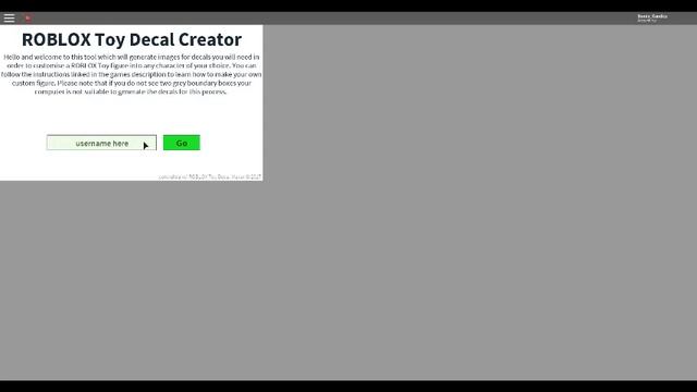 Roblox Toy Decal Creator - Making myself As A Toy In Roblox! смотреть онлайн