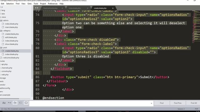 laravel 5.7 mini project create new post in hindi urdu part 11 смотреть онлайн