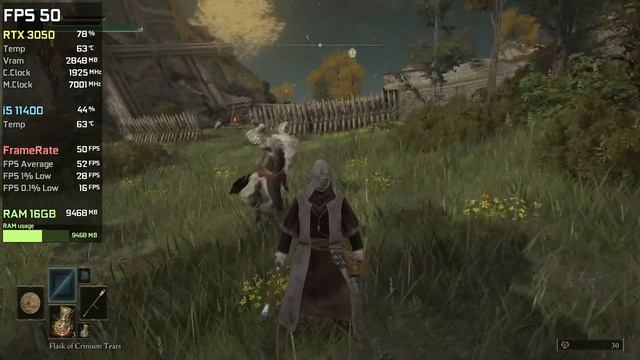 RTX 3050 | Elden Ring - 4K, 1440p, 1080p - Max, High, Medium смотреть онлайн