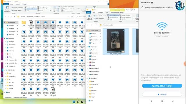 Transferir Archivos del Celular Android al PC, o Viceversa, sin Cables solo con Red LAN O wifi 2021 смотреть онлайн