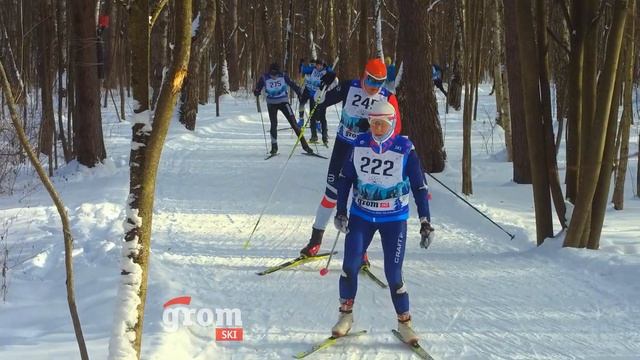 Лыжная гонка 30 км., Парк Мещерский, 7 февраля 2021 года смотреть онлайн