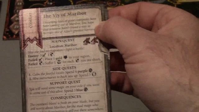 The Witcher Adventure board game Ep1 Setup and start смотреть онлайн