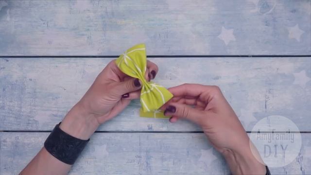 Бантик на резинку для волос. Очень просто! Как сделать бантик из ткани своими руками смотреть онлайн