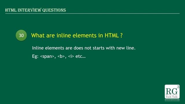 Top 50 - HTML Interview Questions смотреть онлайн