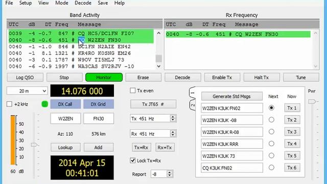 Setting WSJT-X with Commander смотреть онлайн