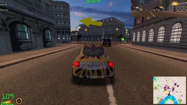 Midtown Madness 2 - River, Wild and Wacker - Imperial London Racepack Checkpoint[Amateur] смотреть онлайн