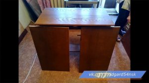 Реставрация старого советского стола - книжки! Сделай сам!