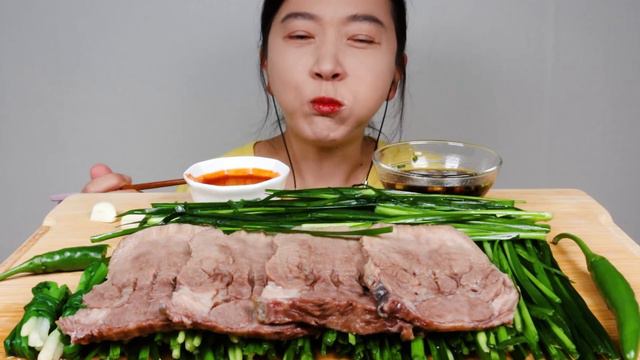 한우 우설 수육 리얼사운드 먹방 ASMR BOILED BEEF TONGUE SLICES MUKBANG EATING SOUNDS NO TALKING | NAJIN смотреть онлайн