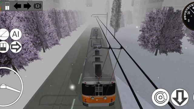 Поездка на троллейбусе ZiU-9 CME. Маршрут №4. С информатором! Micro Trolleybus Simulator