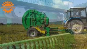Пресс подборщик рулонный ПР-150М, вес рулона 300 кг, Новосибирского производства Унисибмаш