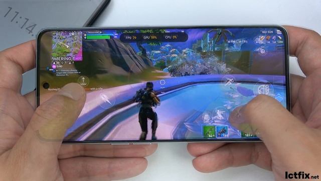 Oppo Reno 8 Pro test game Fortnite Mobile | Dimensity 8100 Max, 120Hz Display смотреть онлайн