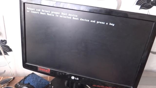 как исправить ошибку reboot and select proper boot device смотреть онлайн