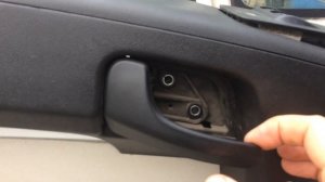 Фиат Дукато снимаем обшивки дверей и Ситроен Джампер