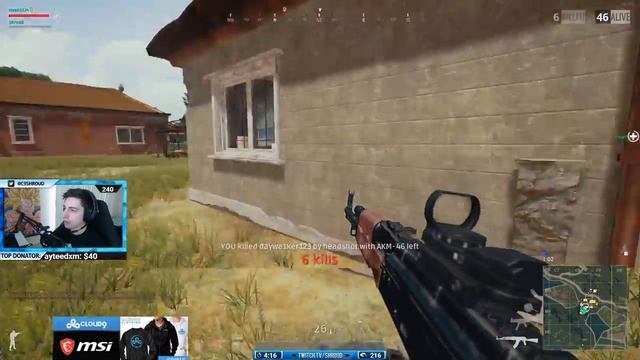 Shroud Playing Random Duo Game - Playerunknown's Battlegrounds Ep2 смотреть онлайн