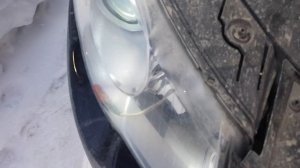 Плохо светят фары? Как почистить линзу не разбирая фару? Тусклый свет?  Пассат б6(passat b6)