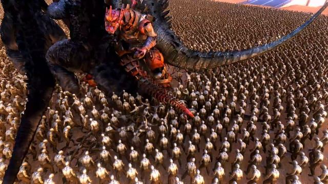 60000 ЗОМБИ против 7000 ГОДЗИЛЛ - Игра Ultimate Epic Battle Simulator смотреть онлайн