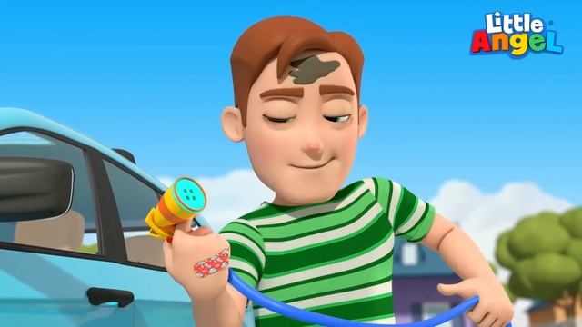Bebek Bak Arabalar Böyle Ses Çıkarır ?| Eğlenceli Ve Öğretici Çocuk Şarkıları | Little Angel Türkçe смотреть онлайн