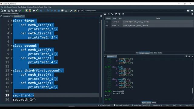 Inheritance in Python | Python Tutorial | Anaconda | Code Warriors смотреть онлайн