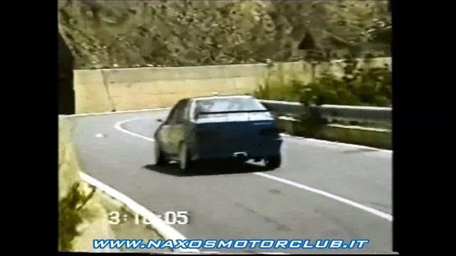 PEUGEOT 405 MI16 ON HILLCLIMB NAXOSMOTORCLUB