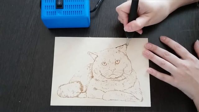 Прибор для выжигания Узор - 10К обзор + тест смотреть онлайн