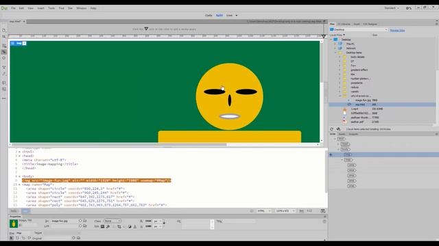 Clickable Image Map In HTML5 - Dreamweaver CC 2017 смотреть онлайн
