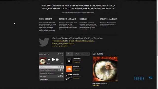 Music Pro - Music Oriented WordPress Theme Plutarch Hunter смотреть онлайн
