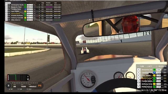 iRacing Legends Ford '34 Coupe at USA Intl Spdwy 40 laps Aug 18 смотреть онлайн