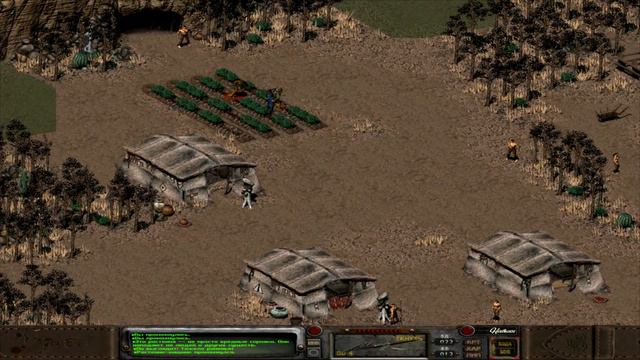 Прохождение Fallout 2 Restoration Project \ Серия 1 \ Арройо , Кламат