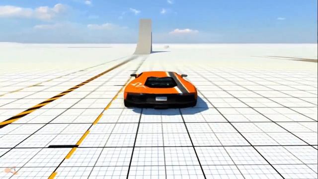 AUDI R8 | AVENTADOR | MCLAREN MP4 | MERCEDES BENZ | CRASH TEST BEAM.NG смотреть онлайн