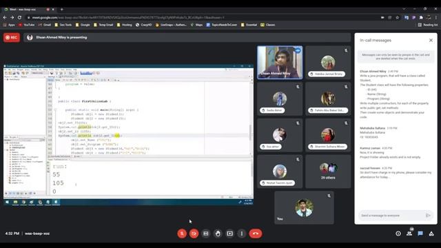 Java Class, Object, get & set accessories смотреть онлайн