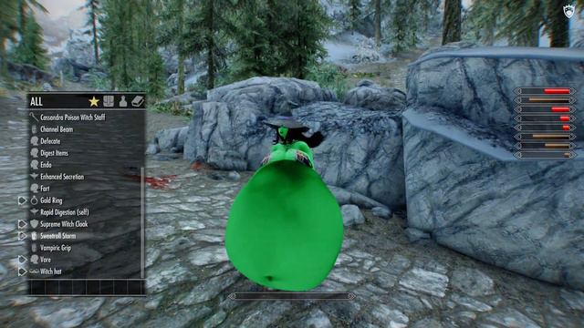 Dahlia~💚(Green Witch) Goes for a walk (Skyrim vore) смотреть онлайн