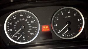 Температура двигателя BMW E60. Как узнать не заходя в скрытое меню.