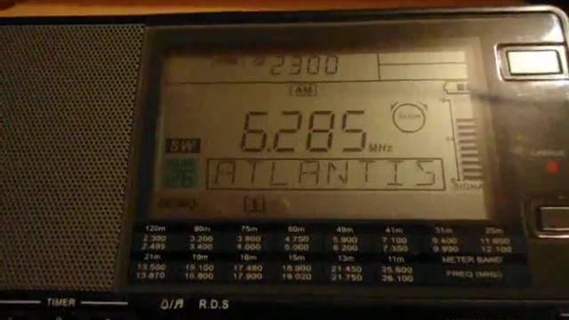 2018 04 17 19 00 48 6285 kHz Atlantis FM SANGEAN ATS 909X LW 220m смотреть онлайн