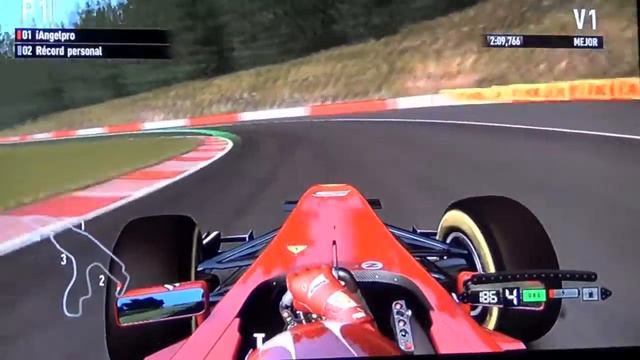 iAngelpro OnBoard camera at Ferrari F150º in Spa Circuit