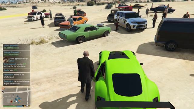 GTA 5 drag test Verlierer stock & tuning смотреть онлайн