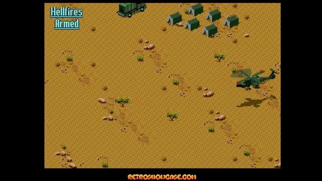 DESERT STRIKE: RETURN TO THE GULF (Amiga Gameplay Sample) смотреть онлайн