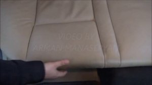 BMW  E60  5  SERIES  КАК  СНЯТЬ  ЗАДНЕЕ  СИДЕНИЕ.