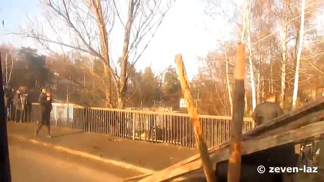 Черкасский троллейбус- Появились баррикады 21.02.2014 смотреть онлайн