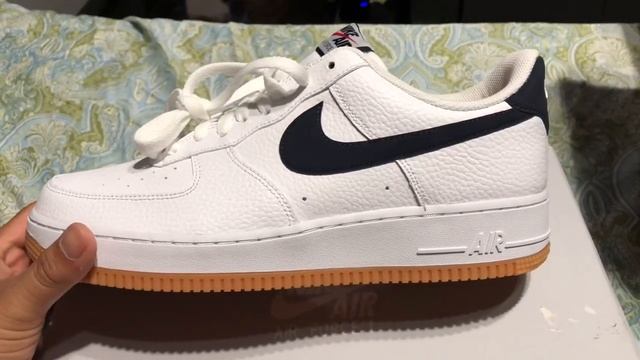 NIKE AIR FORCE 1 LOW ‘OBSIDIAN GUM’ смотреть онлайн