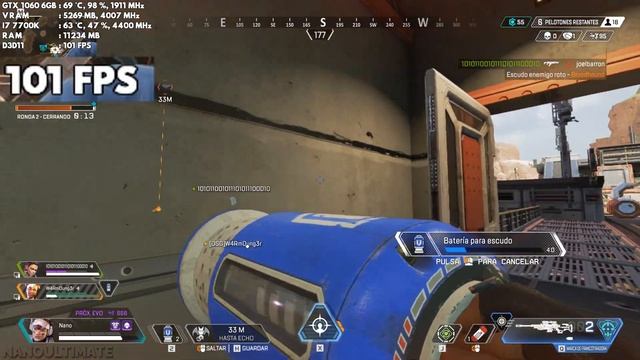 APEX LEGENDS: CACERIA | GTX 1060 6GB + i7 7700K + 32GB | STEAM смотреть онлайн